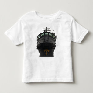 Ansicht des Vorderteils des Überbaus Kleinkind T-shirt