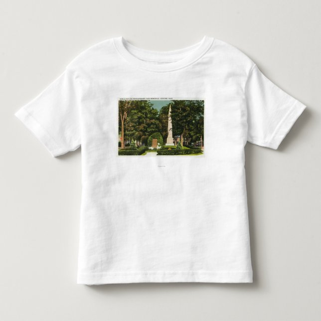 Ansicht des Weltkriegs, revolutionäre Kleinkind T-shirt (Vorderseite)