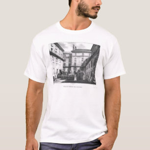 Ansicht des Yard der Frauen T-Shirt