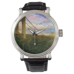 Ansicht, die - West von Manhattan Süd schaut Armbanduhr
