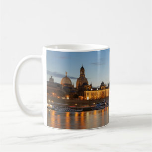 Ansicht Dresdens Elbe Kaffeetasse