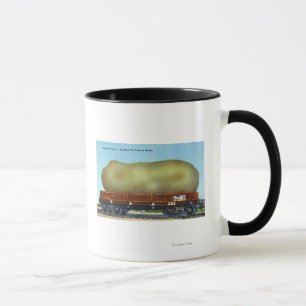 Ansicht einer Aroostook Kartoffel auf einer Tasse