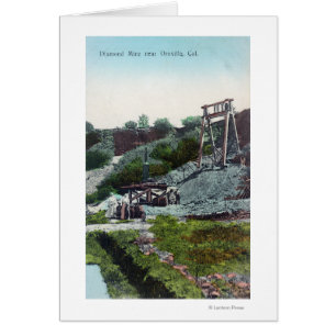 Ansicht einer Diamond MineOroville, CA