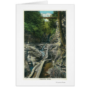 Ansicht einer Hängebrücke