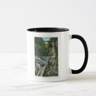 Ansicht einer Hängebrücke Tasse