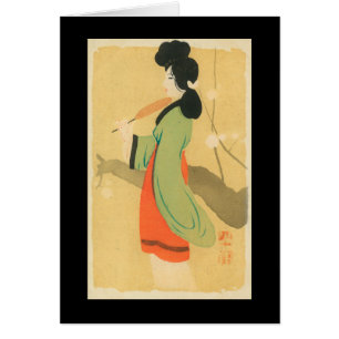 Ansicht einer japanischen Frau in ParisParis,