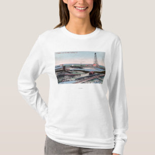 Ansicht einer Ölquelle an der Lucile Ölquelle T-Shirt