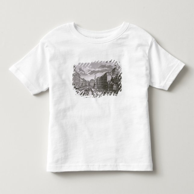 Ansicht einer Prozession im Graben Kleinkind T-shirt (Vorderseite)