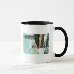 Ansicht einer Wave MotorSanta Cruz, CA Tasse