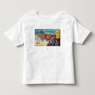 Ansicht eines indischen Tanzes, Maizena Kleinkind T-shirt