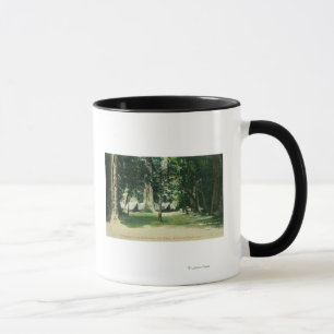 Ansicht eines Lagers in den Rothölzern Tasse