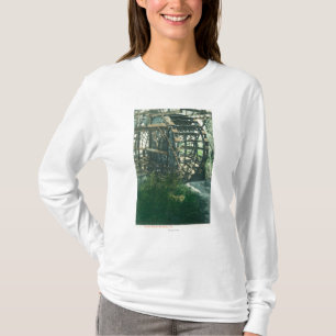 Ansicht eines Wassers WheelRedding, CA T-Shirt