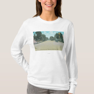 Ansicht eines Wohnsitzes StreetGilroy, CA T-Shirt