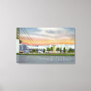 Ansicht elektrischen Group, Welt 1934 Leinwanddruck