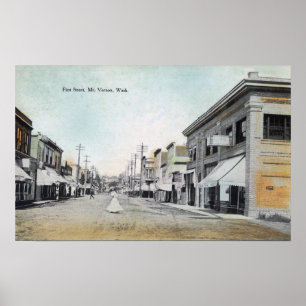 Ansicht erster Straße 2 Poster