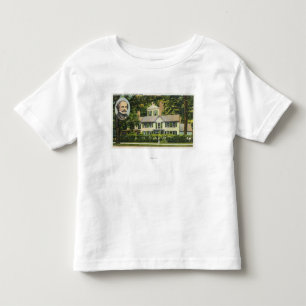Ansicht Hawthornes des Straßenrand-Wohnsitzes Kleinkind T-shirt