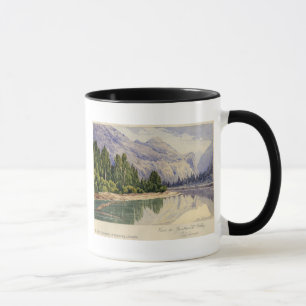 Ansicht in Yo-Semitetal Kalifornien Tasse