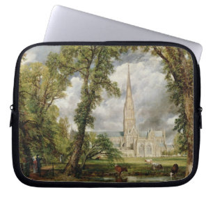 Ansicht John Constables von Salisbury-Kathedrale Laptopschutzhülle