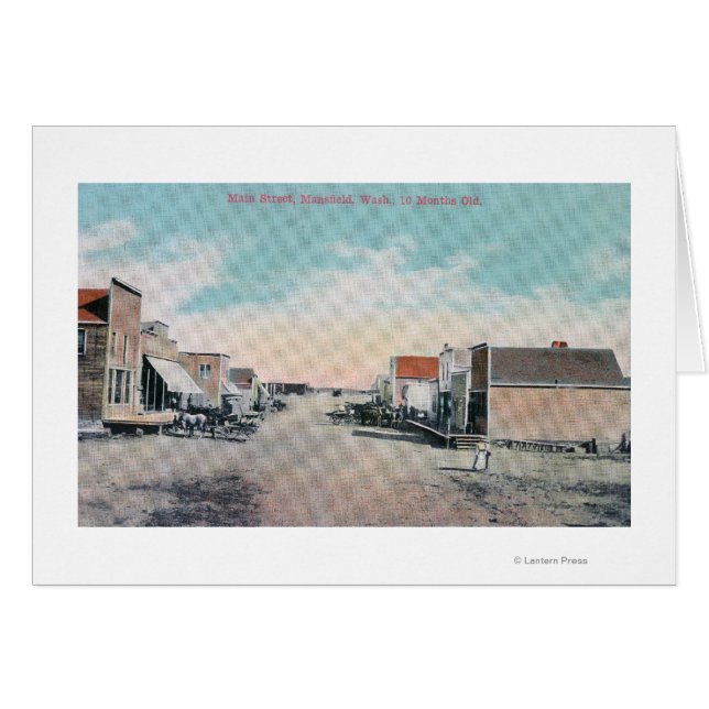 Ansicht Main StreetMansfield, WA (Vorderseite (Horizontal))