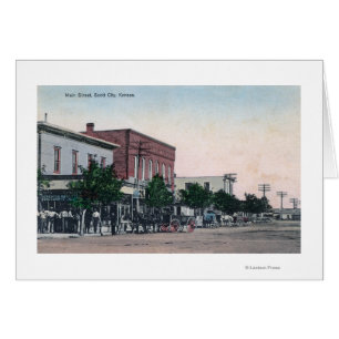 Ansicht Main StreetScott City, KS