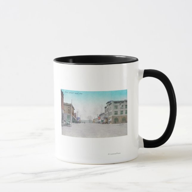 Ansicht Main StreetVale, OR Tasse (Rechts)