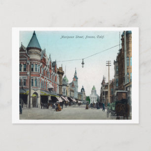 Ansicht Mariposa StreetFresno, CA Postkarte