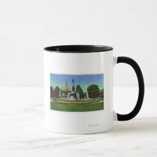 Ansicht mit Staats-Hauptstadt Gbd im Abstand Tasse