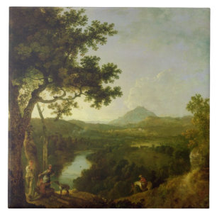 Ansicht nahe Wynnstay, Seat von Sir Watkin William Fliese