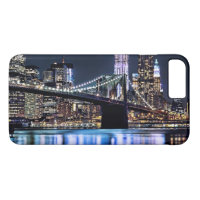 Ansicht New York der Brooklyn-Brückenreflexion