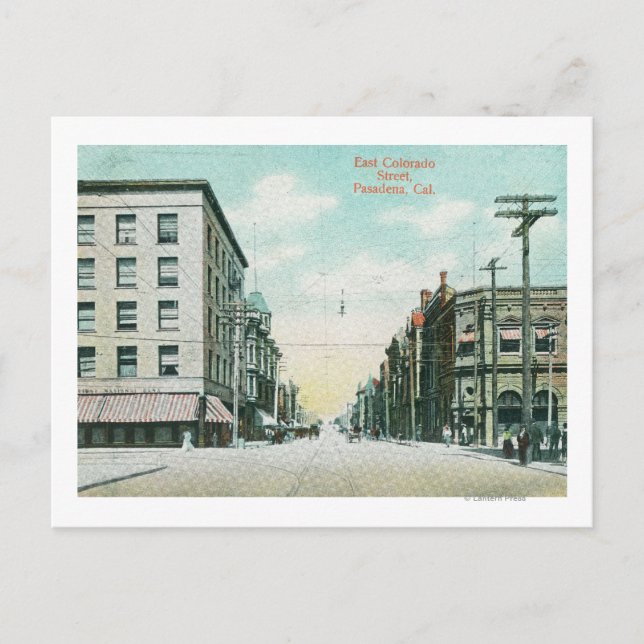 Ansicht Ostcolorado-Straße Postkarte (Vorderseite)