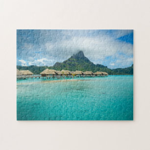 Ansicht über Bora Bora Puzzlen Insel