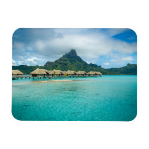 Ansicht über Bora Bora rechteckigen Magneten Inse Magnet
