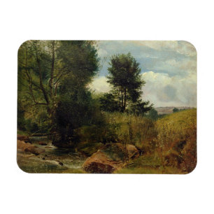 Ansicht über den Fluss SID, nahe Sidmouth, c.1852 Magnet