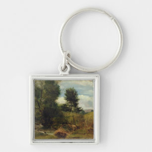 Ansicht über den Fluss SID, nahe Sidmouth, c.1852 Schlüsselanhänger