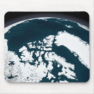 Ansicht über Grönland und den Nordpolarmeer Mousepad