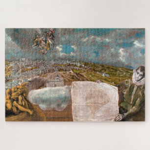 Ansicht und Plan von Toledo El Greco