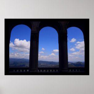 Ansicht unter 3 Windows Poster