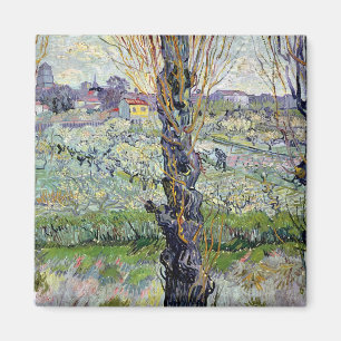 Ansicht Vincent van Goghs   von Arles, 1889 Magnet