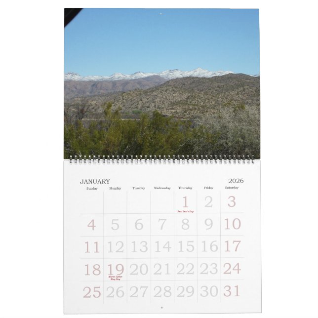 Ansicht vom Grand Canyon Kalender (Jan 2026)