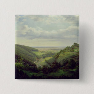 Ansicht vom Heilenberg Schloss bei Jugenheim Button