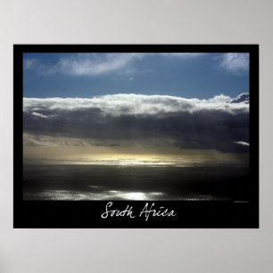 Ansicht vom Tabellen-Berg, Cape Town Poster