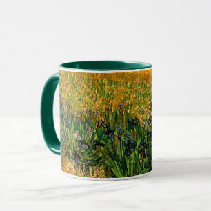 Ansicht von Arles mit Irisch von Vincent van Gogh Tasse
