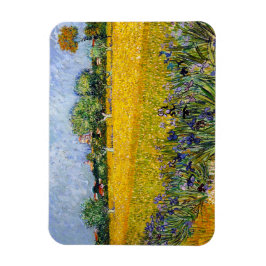 Ansicht von Arles mit Iriss Vincent van Gogh Farbe Magnet