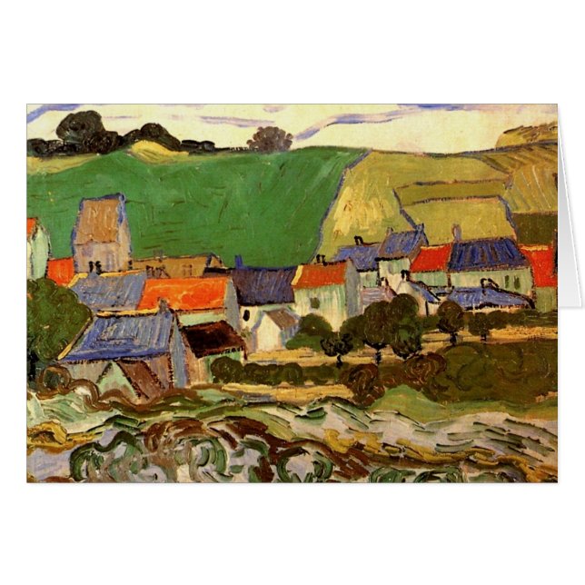 Ansicht von Auvers Vincent van Gogh (Vorderseite (Horizontal))