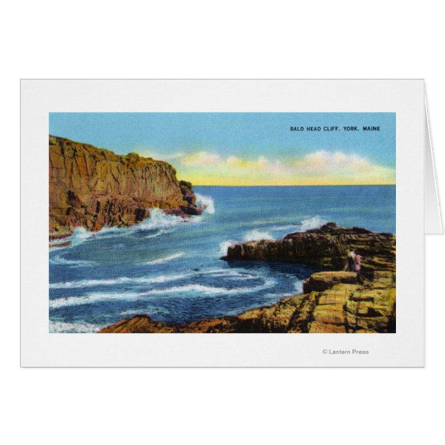 Ansicht von Bald Head Cliff am York Beach (Vorderseite (Horizontal))