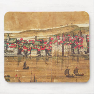 Ansicht von Baynards Schloss Mousepad