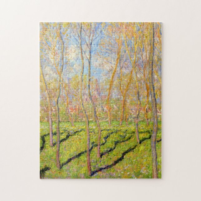 Ansicht von Bennecourt Monet Kunstvoll und ganz (Vertikal)