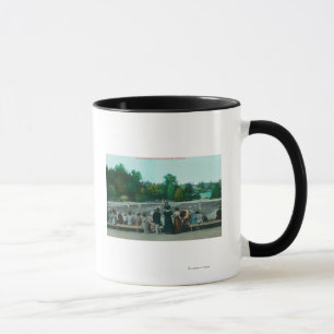 Ansicht von Boden Hotel Del Monte Tennis Tasse