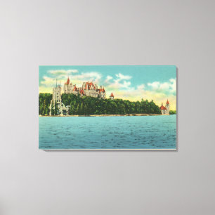 Ansicht von Boldt Schloss Leinwanddruck