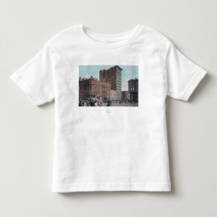 Ansicht von Broadway, 14. St., Allee Junctio Kleinkind T-shirt